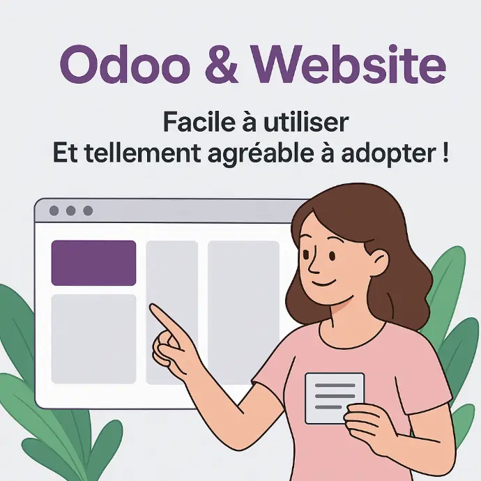 Facile à utiliser, odoo Website Odoo Website facile